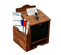 Donation Boxes for Fundraising Portable - Decorative Lockable Container