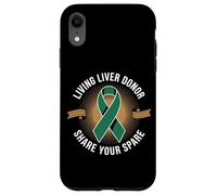 Donatore di fegato vivente Condividi il tuo ricambio Custodia per iPhone XR