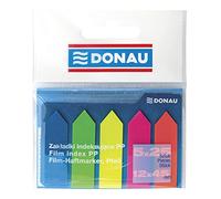 DONAU 7556001pl-99 Custodia/Custodia Marker, PP, 12 X 45 mm, frecce, 5 X 25 pezzi, vari colori