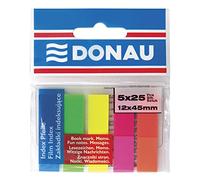 DONAU 7577001pl-99 Custodia/Custodia Marker, PP, 12 X 45 mm, 5 X 25 pezzi, vari colori