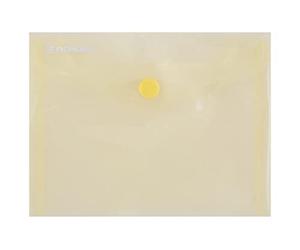 DONAU 8549001PL-00 portadocumenti con bottone automatico A6 giallo.