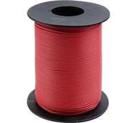 Donau Elektronik 105-0-100 Cavo per cablaggi 1 x 0.20 mm² Rosso 100 m