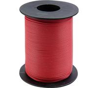 Donau Elektronik 105-0-100 Cavo per cablaggi 1 x 0.20 mm² Rosso 100 m