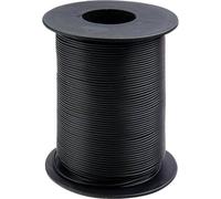 Donau Elektronik 105-1-100 Cavo per cablaggi 1 x 0.20 mm² Nero 100 m