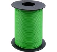 Donau Elektronik 105-4-100 Cavo per cablaggi 1 x 0.20 mm² Verde 100 m