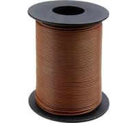 Donau Elektronik 105-8-100 Cavo per cablaggi 1 x 0.20 mm² Marrone 100 m