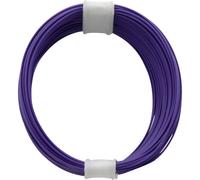 Donau Elektronik 110-6 Cavo per cablaggi 1 x 0.04 mm² Violetto 10 m