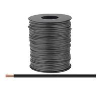 Donau Elektronik 114-11-100 Cavo per cablaggi 2 x 0.08 mm² Nero 100 m