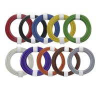 Set Di Cavi 10X10M 0,14Mm² Rame Cavi Di Commutazione Cavi Di Rame