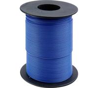 Donau Elektronik 119-12 Cavo per cablaggi 1 x 0.14 mm² Blu 100 m
