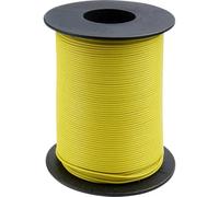 Donau Elektronik 119-13 Cavo per cablaggi 1 x 0.14 mm² Giallo 100 m