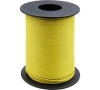 Donau Elektronik 119-13 Cavo per cablaggi 1 x 0.14 mm² Giallo 100 m