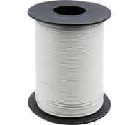 Donau Elektronik 119-15 Cavo per cablaggi 1 x 0.14 mm² Bianco 100 m