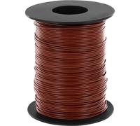 Donau Elektronik 119-18 Cavo per cablaggi 1 x 0.14 mm² Marrone 100 m