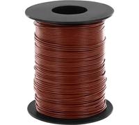 Donau Elektronik 119-18 Cavo per cablaggi 1 x 0.14 mm² Marrone 100 m