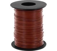 Donau Elektronik 119-18 Cavo per cablaggi 1 x 0.14 mm² Marrone 100 m