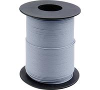 Donau Elektronik 119-19 Cavo per cablaggi 1 x 0.14 mm² Grigio 100 m