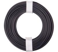 Donau Elektronik 125-011 Cavo per cablaggi 1 x 0.25 mm² Nero 10 m