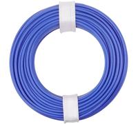 Donau Elektronik 125-012 Cavo per cablaggi 1 x 0.25 mm² Blu 10 m