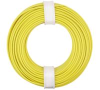 Donau Elektronik 125-013 Cavo per cablaggi 1 x 0.25 mm² Giallo 10 m