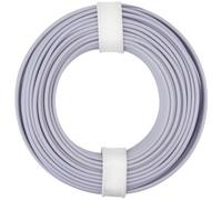 Donau Elektronik 125-019 Cavo per cablaggi 1 x 0.25 mm² Grigio 10 m