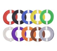 Donau Elektronik 125-MIX Cavo per cablaggi 1 x 0.25 mm² Multicolore 1 KIT