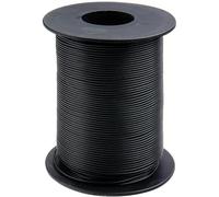 Donau Elektronik 125-S50-1 Cavo per cablaggi 1 x 0.25 mm² Nero 50 m
