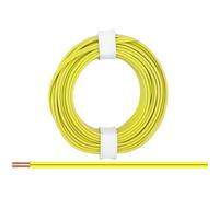 Donau Elektronik 218-33 Cavo per cablaggi 2 x 0.14 mm² Giallo 5 m