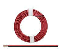 Donau Elektronik 218-5 Cavo per cablaggi 2 x 0.14 mm² Rosso, Nero 5 m
