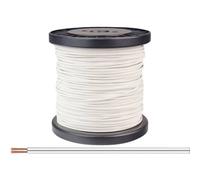 Donau Elektronik 218-55-100 Cavo per cablaggi 2 x 0.14 mm² Bianco 100 m