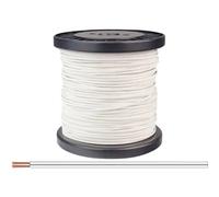 Donau Elektronik 218-55-100 Cavo per cablaggi 2 x 0.14 mm² Bianco 100 m