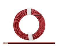 Donau Elektronik 225-01 Cavo per cablaggi 2 x 0.25 mm² Rosso/Nero 5 m