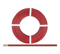 Donau Elektronik 225-080-25 Cavo per cablaggi 2 x 0.25 mm² Rosso - Marrone 25