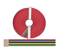 Donau Elektronik 225-885-10 Cavo per cablaggi 8 x 0.25 mm² Nero, Rosso, Blu, G