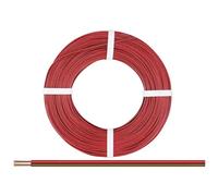 Donau Elektronik 250-08-25 Cavo per cablaggi 2 x 0.50 mm² Rosso, Marrone 25 m