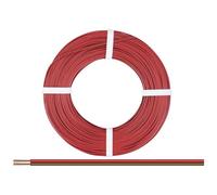 Donau Elektronik 275-08-25 - Cavo 2 x 0,75 mm², 25 m, colore: Rosso/Marrone