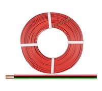 Donau Elektronik 318-014-25 Cavo per cablaggi 3 x 0.14 mm² Rosso, Nero, Verde