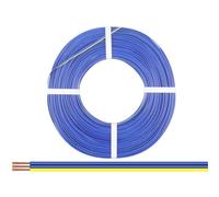 Donau Elektronik 318-223-25 Cavo per cablaggi 3 x 0.14 mm² Blu, Blu, Giallo 25