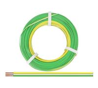 Donau Elektronik 318-354-50 Cavo per cablaggi 3 x 0.14 mm² Giallo, Bianco, Ver