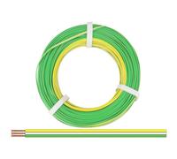 Donau Elektronik 325-354-25 Cavo per cablaggi 3 x 0.25 mm² Giallo, Bianco, Ver