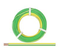 Donau Elektronik 325-354-50 Cavo per cablaggi 3 x 0.25 mm² Giallo, Bianco,