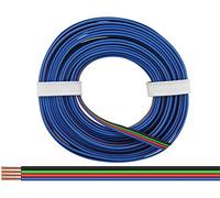 Donau Elektronik 419-005 - Filo quadruplo per Strisce LED RGB, 5 m, Multicolore