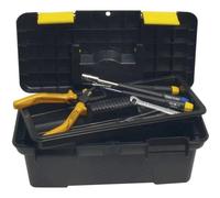 Donau Elektronik RB25 Cassetta porta utensili senza contenuto Plastica Nero, G