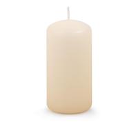 DONAU HOME - Candela classica a pilastro, 1 pezzo, 10 x Ø 5 cm, non profumata, durata 32 ore, decorazione