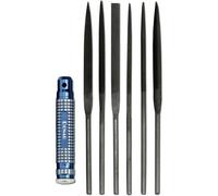 DONAU KIT DI LIME AD AGO PROFESSIONALI 7 PEZZI CON SUPPORTO IN METALLO M60 160