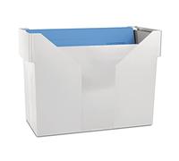DONAU Mini Archive File Box, Plastica, Grigio, 5 Files Free