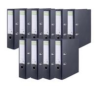 DONAU Raccoglitore per Ufficio PREMIUM MAXI FSC A4/ nero - / A4 / 80 mm - 8 cm/Colore: Nero/Confezione da 10-10 pezzi