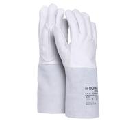DONAU SAFETY Guanti da saldatore in pelle di capra per saldatura TIG/taglia 9, 1 paio/soft ouch, molto morbidi e piacevoli/da lavoro in pelle/pelle guanti protettivi