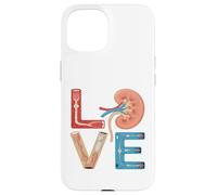 Donazione di organi renali pazienti dialisi nefrologia urologia Custodia per iPhone 15