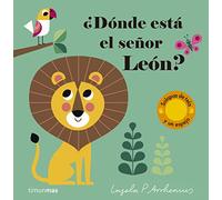 ¿Dónde está el señor León?: Solapas de tela y un espejo